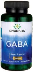 Swanson GABA, 500 mg, 100 capsule, Swanson