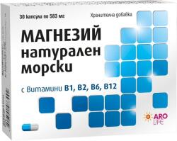 Aro Life Magneziu marin natural, 30 vegan capsule, Aro Life