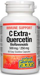 Natural Factors Immune Support C Extra + Quercetin, 60 capsule, Natural Factors