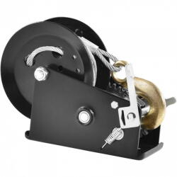 VivaTechnix Troliu manual cu cablu capacitate 1570 Kg, clichet cu 2 directii, pentru barci, ATV-uri, Remorci (CYSDJP3500BG5Z1ZXV0) - pcone