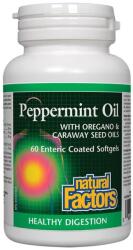 Natural Factors Peppermint Oil, 60 capsule, Natural Factors