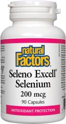 Natural Factors Seleno Excell Selenium, 200 mcg, 90 capsule, Natural Factors