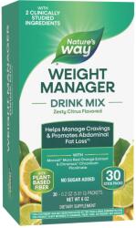 Nature's Way Weight Manager Drink Mix Formulă de control al greutății, fructe citrice, 30 pliculețe, Nature's Way