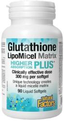 Natural Factors Glutathione LipoMicel Matrix, 300 mg, 90 capsule, Natural Factors