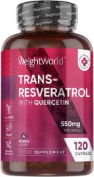 WeightWorld Trans-Resveratrol with Quercetin, 120 capsule, Weight World