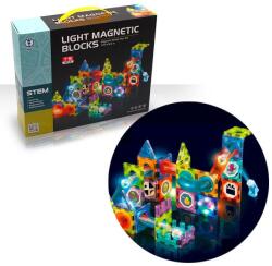  Pistă cu bile - kit magnetic, iluminat (75 buc. ) (SK31SYS-15-2301)