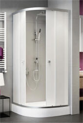 Sanimix Zuhanykabin, Sanimix 22.1503TN-90 íves zuhanykabin, matt üveggel 90x90 - mozaikkeramia