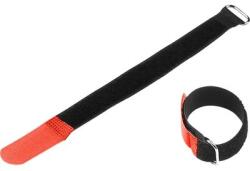 Adam Hall Cables VR 2020 RED 200 x 20 mm piros tépőzáras kábelkötegelő