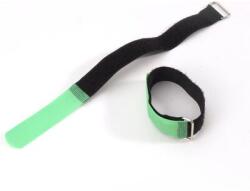 Adam Hall VR 2020 GRN 200 x 20 mm zöld tépőzáras kábelkötegelő