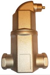 BRH iszapleválasztó 22mm csatl. vízszintes, leeresztőcsappal