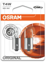 OSRAM T4W BA9S Original Line izzó 3893-2BL DUO BOX