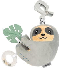 NEW BABY Educational Plush Toy with Music Box and Clip New Baby Sloth (53893-nb-china-to-sloth-toy) - pcone