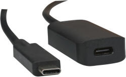 EFB Elektronik EBUSBC-USBC-REP. 5 USB kábel USB 3.2 Gen 2 (3.1 Gen 2) 5 M Fekete (EBUSBC-USBC-REP.5)