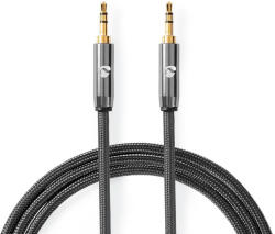 Nedis CATB22000GY50 audio kábel 5 M 3.5mm Szürke (CATB22000GY50)