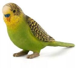 Mojo Mojo: Figură animal papagal verde ondulat - 8 cm (MJ387262) Figurina