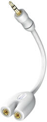 in-akustik 00310302 audio kábel 0, 1 M 3.5mm 2x 3.5mm Fehér (00310302)
