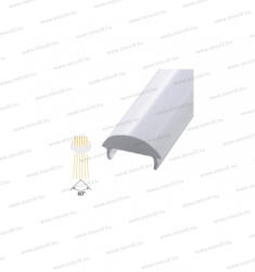  OLL-03 Led takaróprofil opál íves