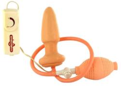 Seven Creations Dop Anal Gonflabil Cu Vibratii, 11.5 Cm
