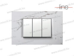 TEM LINE díszítőkeret 4M SW fehér márvány OL40SW(26452)