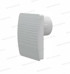 Vents 100 Style TH automata zsalus axiális ventilátor-időzítő, páraérzékelő 7, 5W, 26dB, 90m3/óra, IP (100 STYLETH)