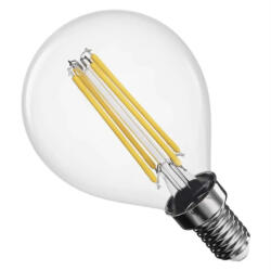 EMOS Led izzó E14 kisgömb 5, 9W filament 806lm 2700K 320° átlátszó 3 év garancia Emos ZF1D42 (ZF1D42)