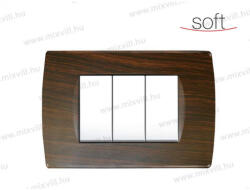 TEM SOFT díszítőkeret 4x2M WG faerezetű OS28WG(24927)