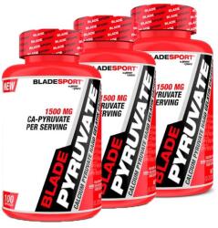 BladeSport - PYRUVATE 1500 MG KÁLCIUM-PIRUVÁT TARTALMÚ NEM TERMOGÉN AKTÍV ZSÍRÉGETŐ - 3 x 100 K