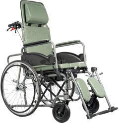  MO-S - Kerekesszék dönthető - szoba wc 120 kg-ig/46cm beül