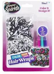 CRA-Z-ART Shimmer’n Sparkle: színezhető hajgumi készlet 69569