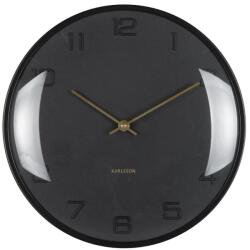 Karlsson ceas de perete Fuerte Dome 30, 5 cm 99KK-ZEU08B_99X (KA6084BK)