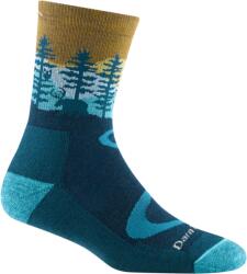 DARN TOUGH Zoknik Northwoods Micro Crew közepesen könnyű, párnázott, Dark Teal