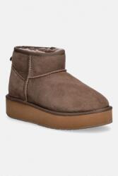 Emu Australia cizme de zăpadă din piele întoarsă Stinger Micro Flatform 2.0 9BYA-OBD49Y_88X (W13296.MUSH)