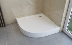 Sanimix Zuhanytálca, Sanimix Oceano 21.03. 48 íves zuhanytálca 90x90 - zuhanykabin