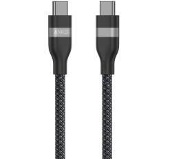 Anker Cablu Date si Incarcare USB-C - USB-C , 240W, 0.9m, Alb (A82E2H21) - pcone