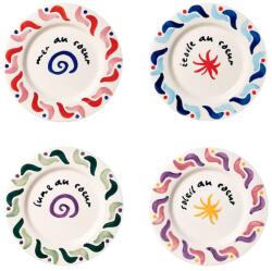 Octaevo un set de farfurii Cala Secreta 22 cm 4-pack 99KK-ZSU0EF_MLC (OCACVA.25)