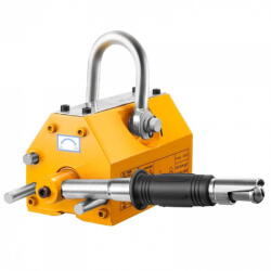 VivaTechnix Palan magnetic 600 kg, factor de siguranta 2.5, Dimensiunea bazei 210 x 118 x 118 mm (YCXPU600KGN421P5PV0) - pcone