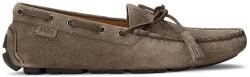 Ralph Lauren velúr mokaszin Anders Tie - barna Férfi 44