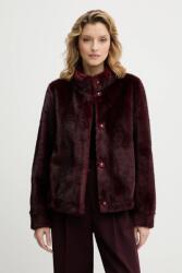 Guess rövid kabát LUNA - burgundia S