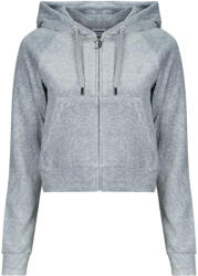 Juicy Couture Bluze îmbrăcăminte sport Femei Madison Classic Velour Hoodie With Juicy Logo Juicy Couture Gri EU M