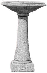 Jován Vénusz madárfürdető sima oszloppal, szürke (JOVM19-szurke)