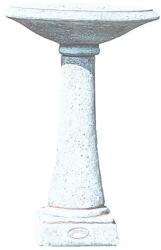 Jován Vénusz madárfürdető sima oszloppal, fehér (JOVM19-feher)