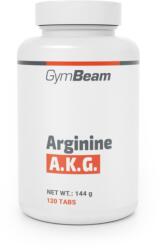 GymBeam Arginină A. K. G. 120 tab. fără aromă