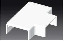 KOPOS Vezetékcsatorna T-idom fedél 50X20-hoz 20mmx 50mmx alap+fedél műanyag fényesfehér LHD KOPOS - 8994_HB (8994_HB)