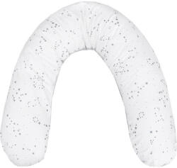 EKO Szoptatós Párna Grey 180cm - Ergonomikus Támasztópárna Szoptatáshoz és Pihenéshez, Kényelmes Kialakítással