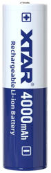 XTAR 18650 3, 6V 4000mAh védett Li-Ion akkumulátor (XR-18650-4000)