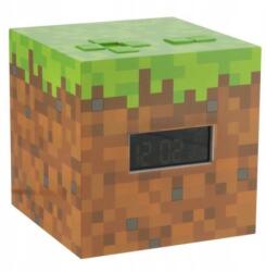 Paladone Alarm Clock, Minecraft - Grass Block, Licensed, 4, 33, LED világítás, USB, Digitális ébresztőóra (PP6733MCF) - electroaruhaz