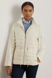 Lauren Ralph Lauren rövid kabát - bézs L - answear - 76 990 Ft