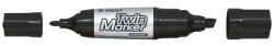 Pilot Alkoholos marker, 4/4, 8-7 mm, kétvégű, PILOT Twin Jumbo , fekete (MFN-15FB-B-BG)