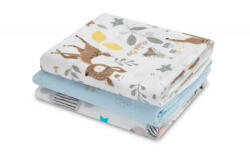  Sen vízhatlan, mintás pelenkázó alátét 50x60 cm 3 db-os - fiús