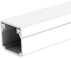 KOPOS kábelcsatorna LHD 20x20mm fehér (2m/szál) (KOLHD20X20HD)